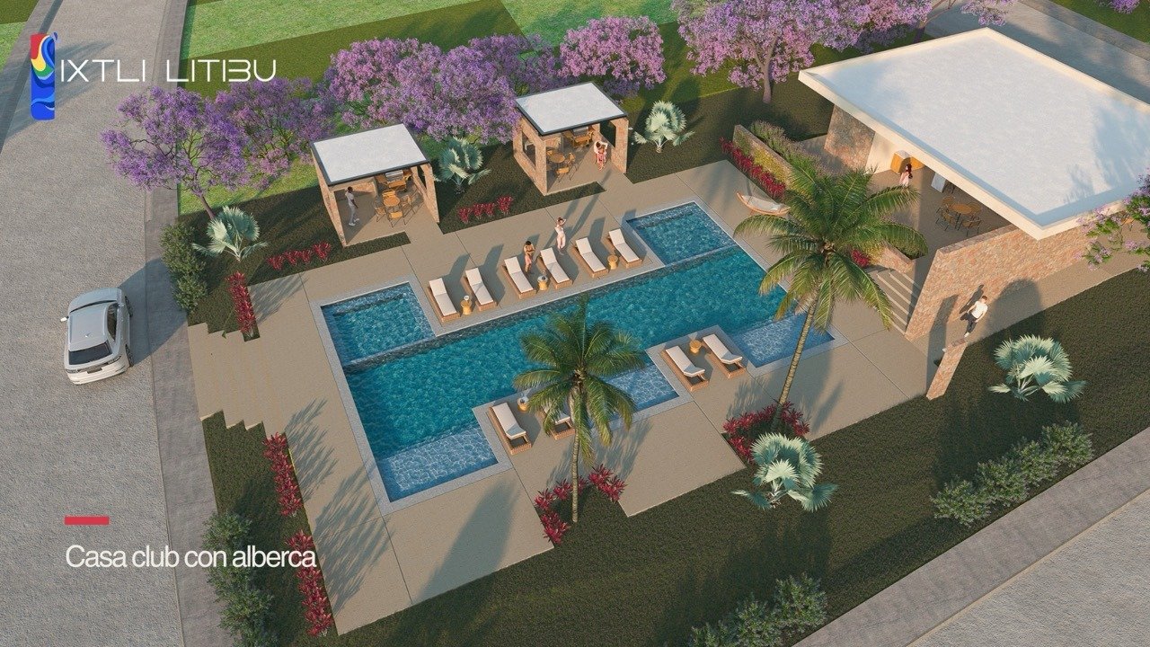 Casa club con alberca